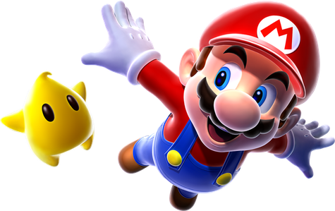 Super Mario Galaxy Png Isolated Hd (yellow, red, black, white, gold)