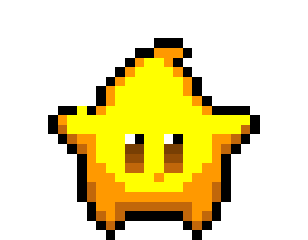 Super Mario Galaxy Png Picture (yellow, black, orange, chocolate)