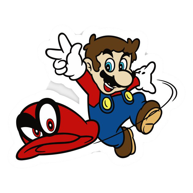 Super Mario Odyssey Png Transparent Hd Photo (teal, maroon, red, white)