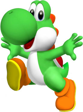 Super Mario World 2 Yoshis Island Png Pic (lime, black, orange, white)