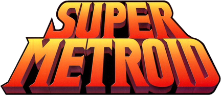 Super Metroid Logo Png (black)