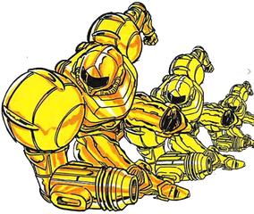 Super Metroid Png Image (yellow, black)