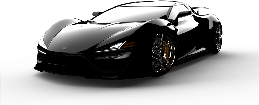 Supercar Png File (black, silver, white)