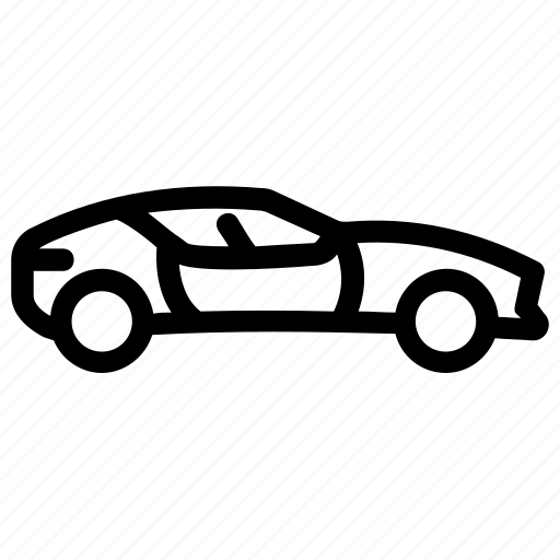 Supercar Png Hd Isolated (black)