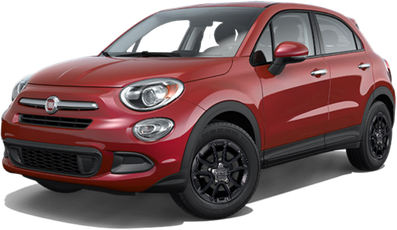 Superfast Red Fiat Png Clipart (black)