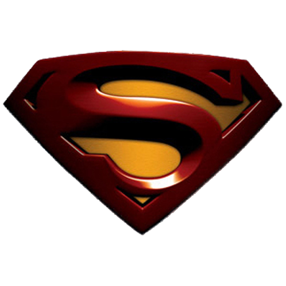 Superman Logo Png File (maroon, black)