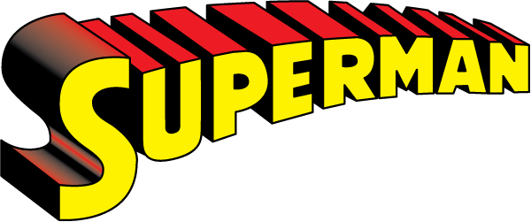 Superman Logo Transparent Background (yellow, black)