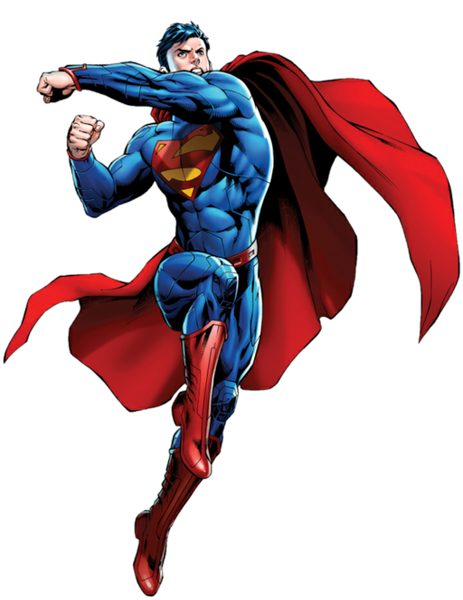 Superman Png Image (maroon, black, red, chocolate)