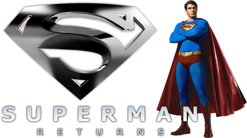 Superman Returns Png Isolated Photos (black, white)