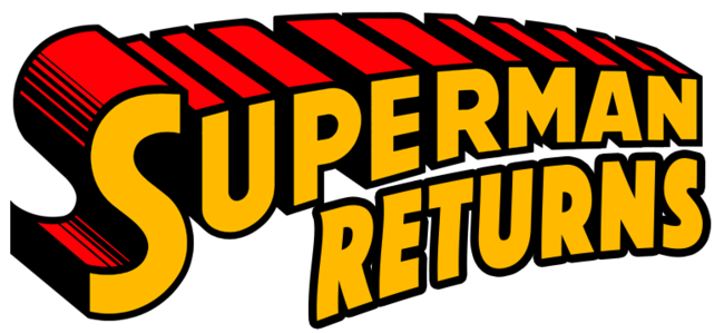 Superman Returns Png (gold, black, red, orange)