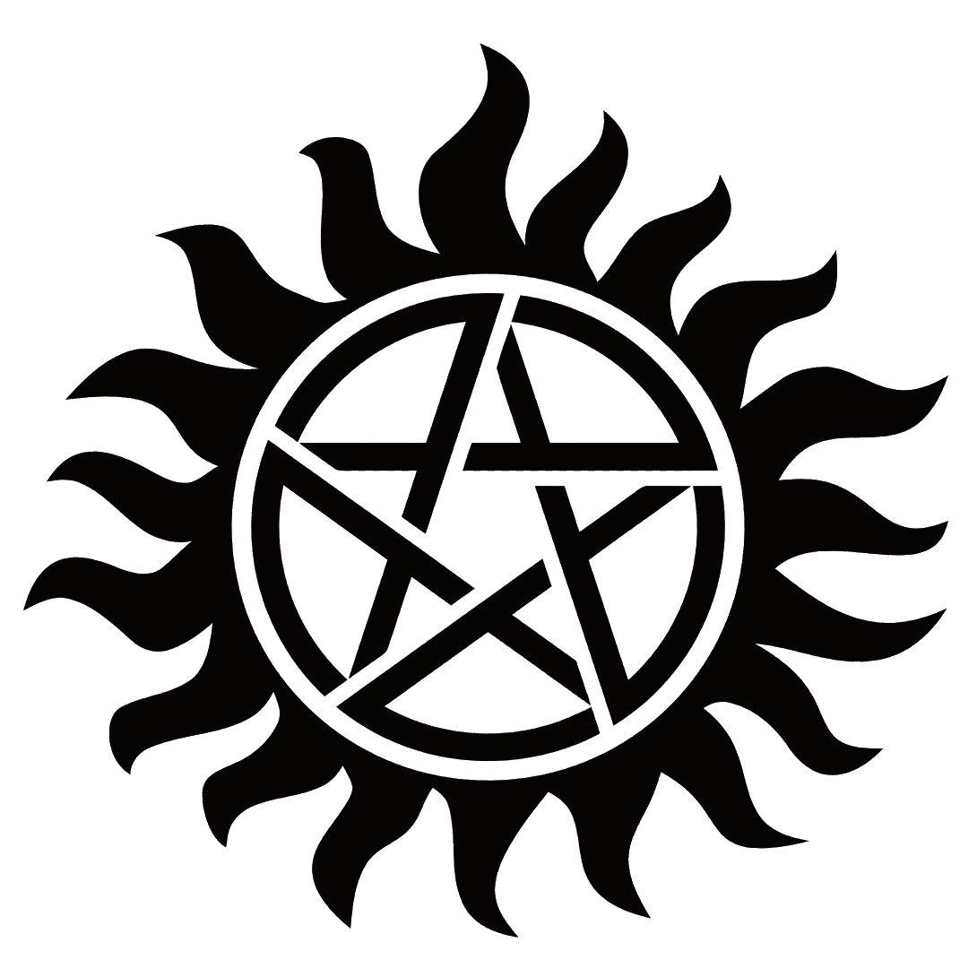 Supernatural Logo Png Image (black)