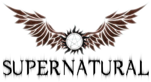 Supernatural Logo Png Transparent Image (black)