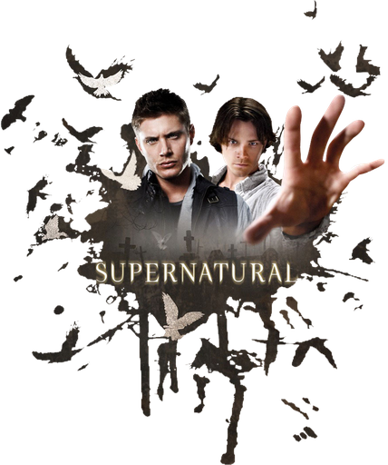 Supernatural Logo Transparent Png (black)