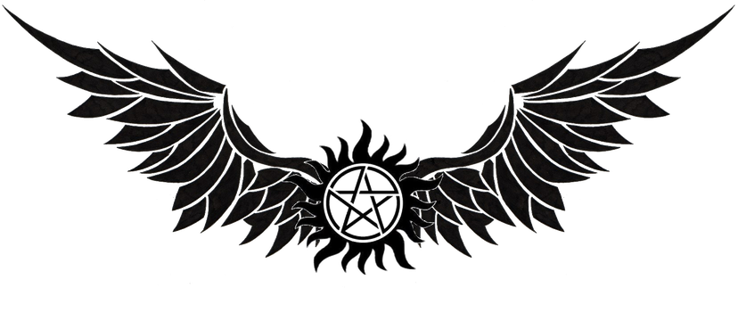 Supernatural Png Transparent (black)