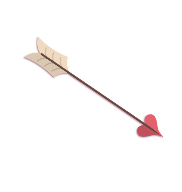 Cupid Arrow Png Pic (chocolate, black, silver, salmon, pink)