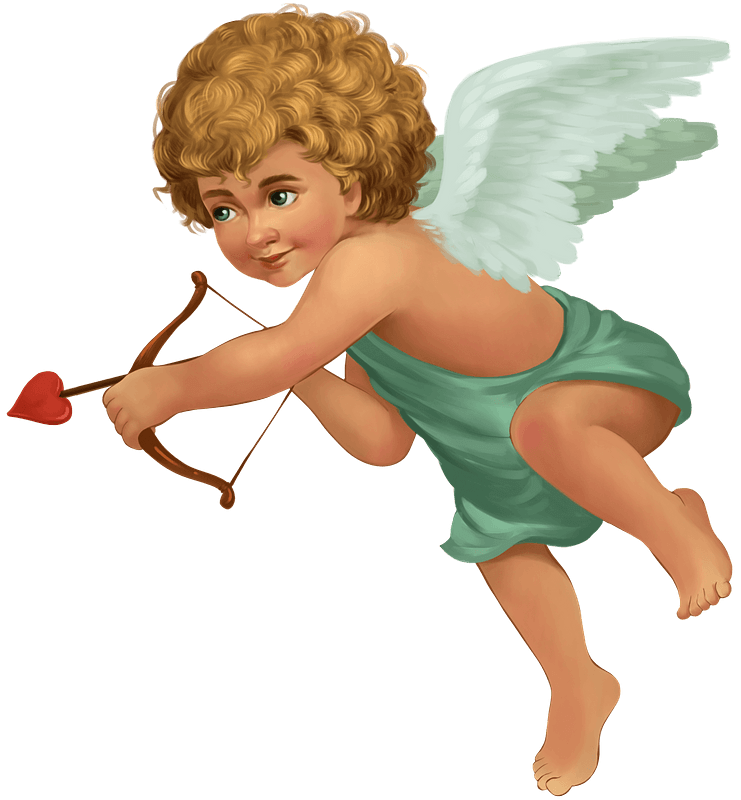 Cupid Png Image Hd (mint, gray, silver)