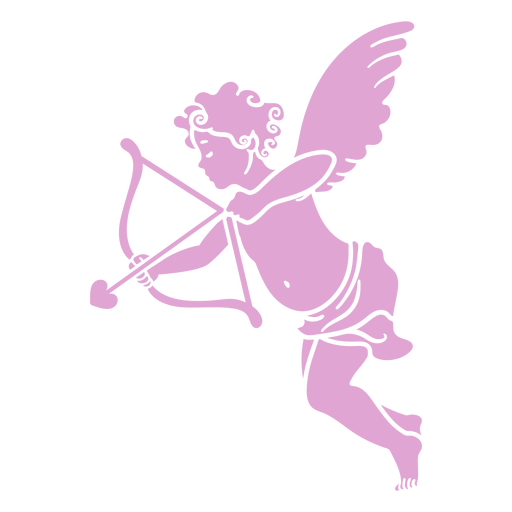 Cupid Png Photos (black, plum)