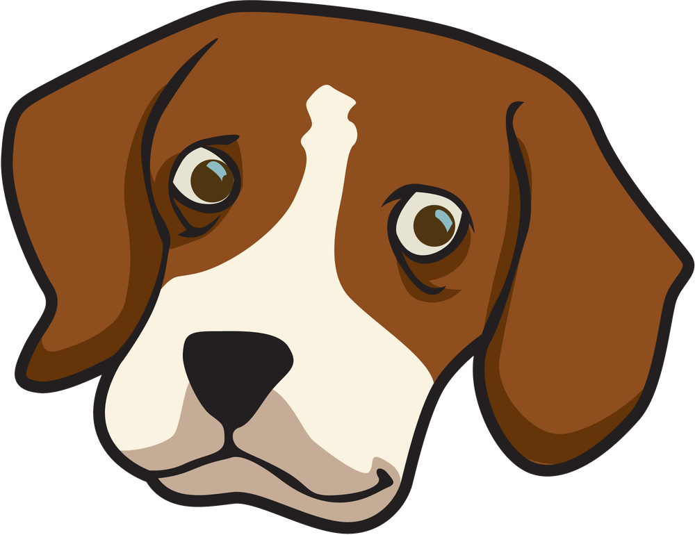 Puppy Dog Face Png Transparent Image (maroon, black, beige, olive, silver)