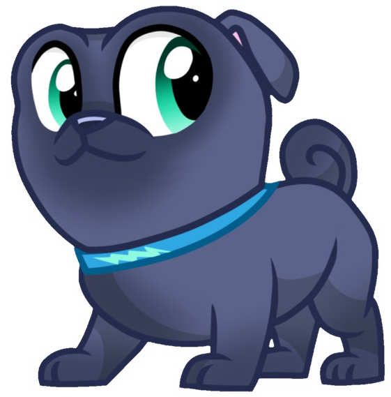 Puppy Dog Pals Png Transparent (gray, indigo, black, white)