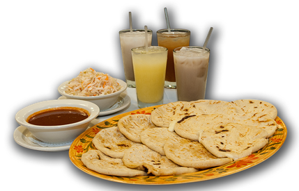 Pupusa Cuisine Png Photos (black)