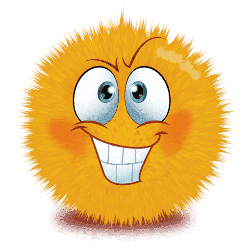 Fur Emoji Png Clipart (white, gray, orange)