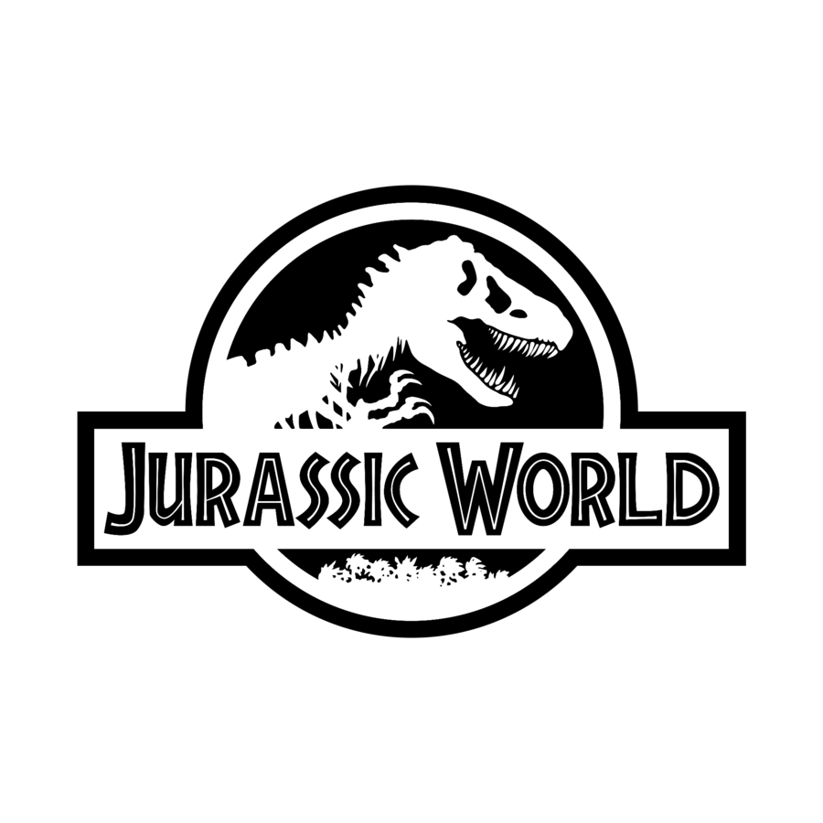 Jurassic Park Png Transparent Image (black)