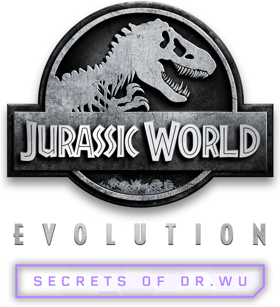 Jurassic World Evolution Logo Png File (black)