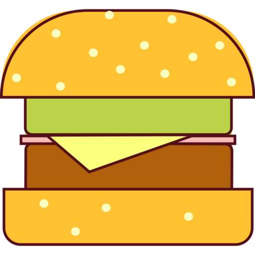 Burger 1 Free Transparent Png Icon Download (beige, chocolate, black, gold)