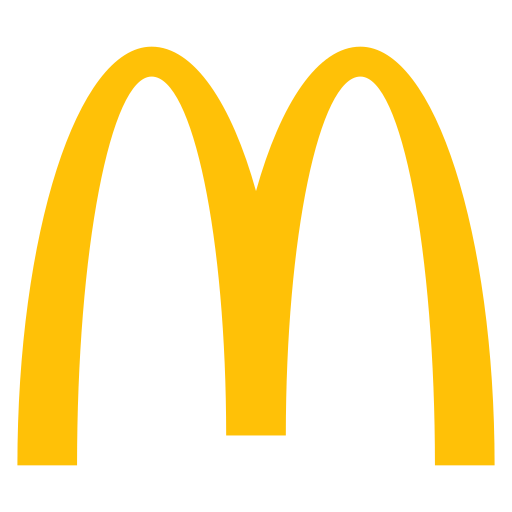 Burgerfoodlogomcdonalds Free Png Icon Download (gold, black)