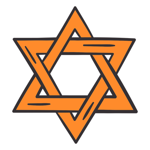 Purim Symbol Png Transparent Image (orange, black)