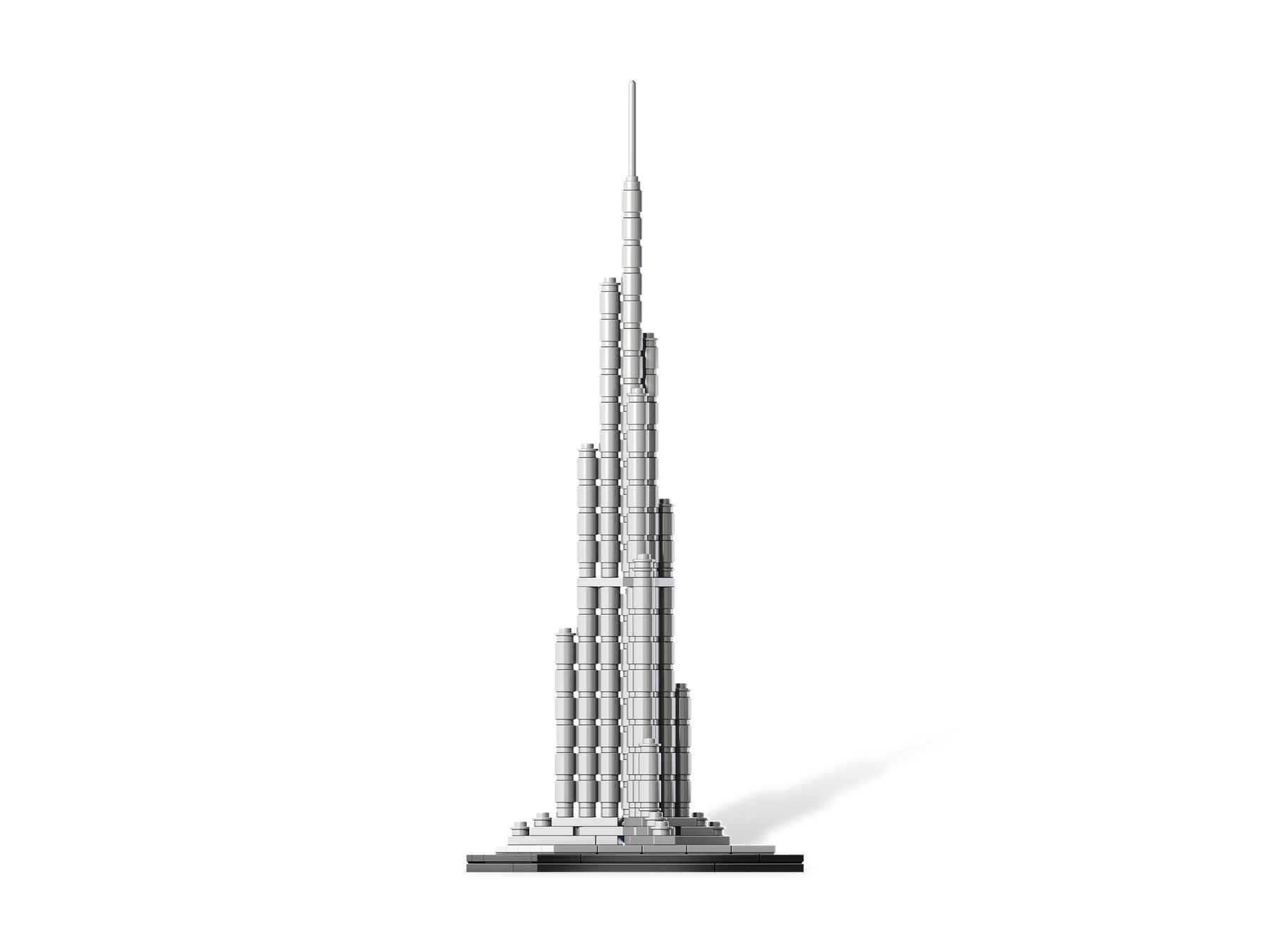 Burj Khalifa Png Image (black, gray, silver)