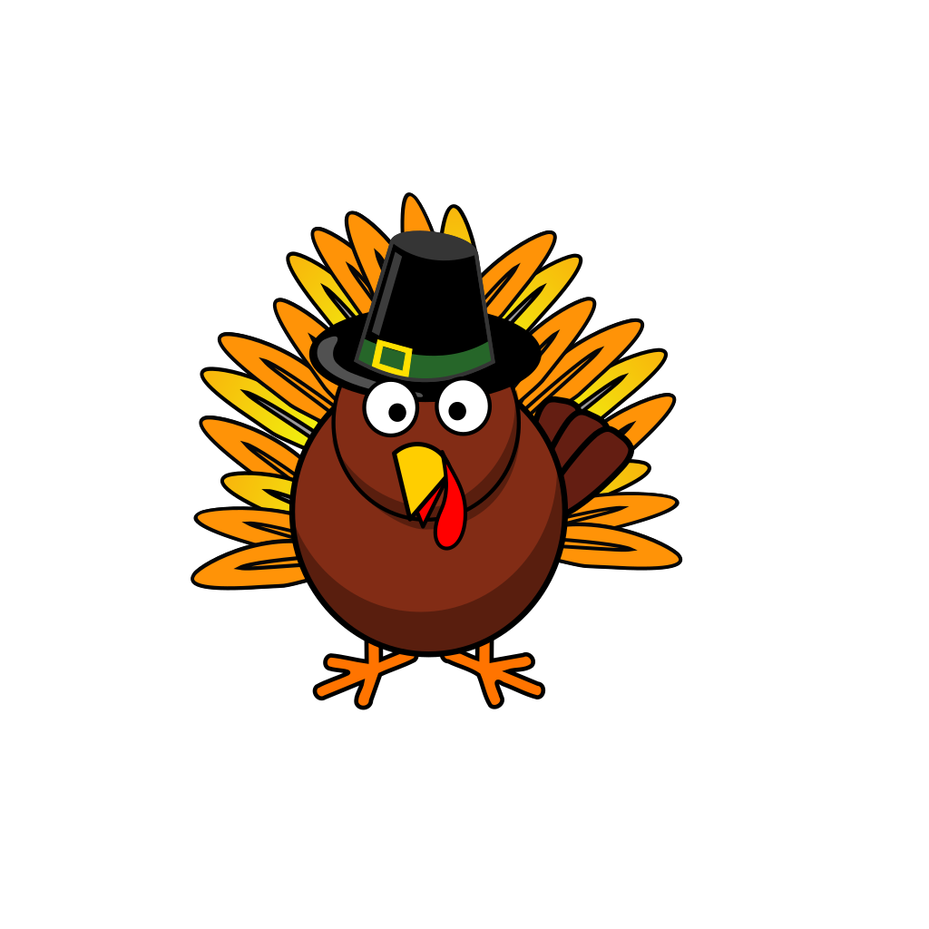 Turkey Cartoon Png Isolated Hd (maroon, black, orange, white)