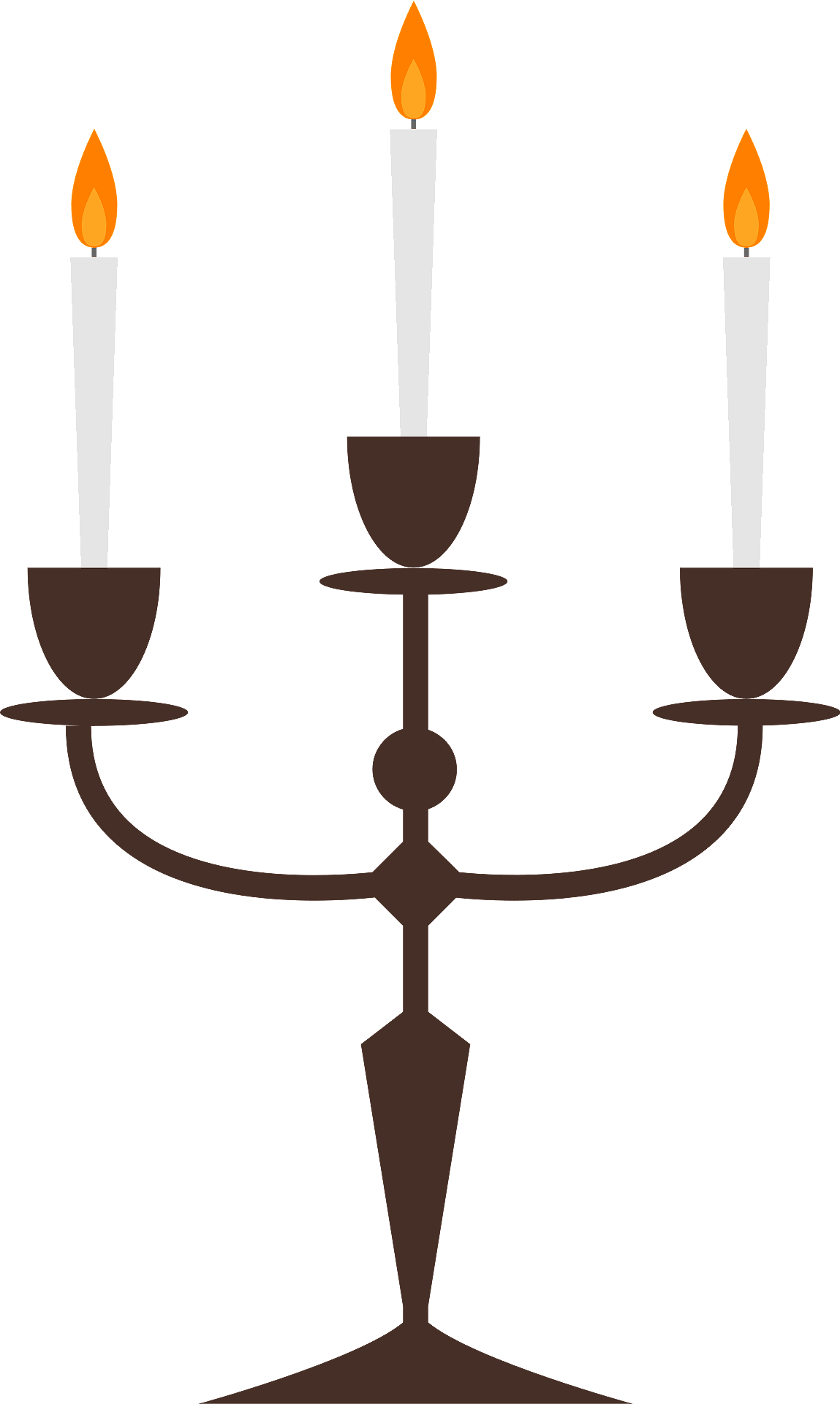 Burning Candlestick Transparent Png (maroon, gray)