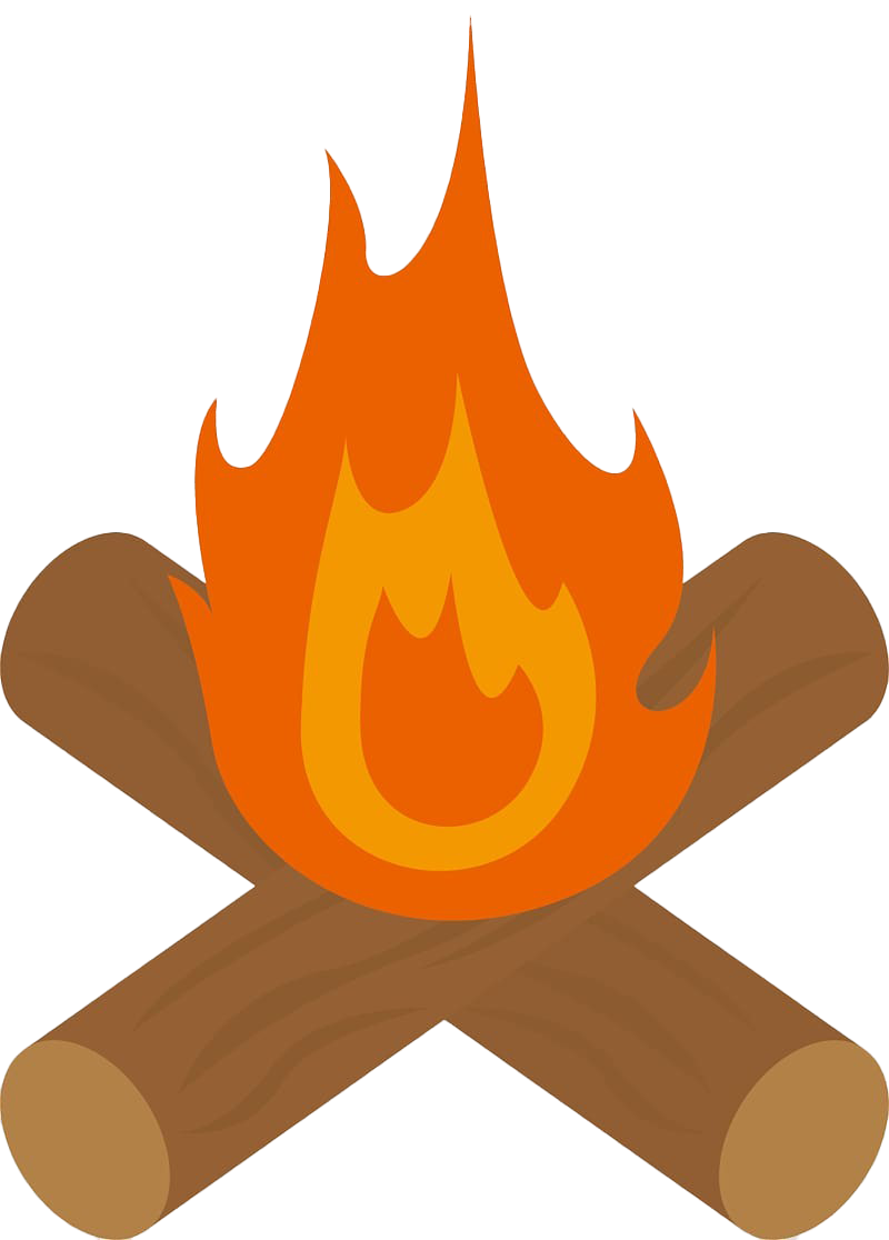 Burning Firewood Png Image (chocolate, orange, olive, white)