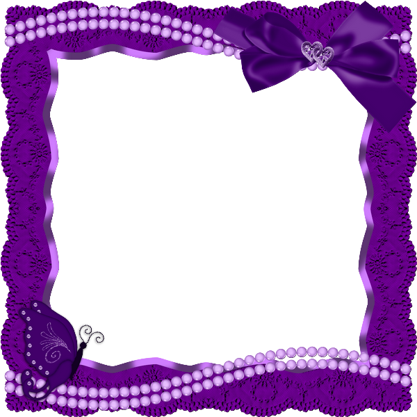 Purple Frame Png Free Download (purple, indigo, black)