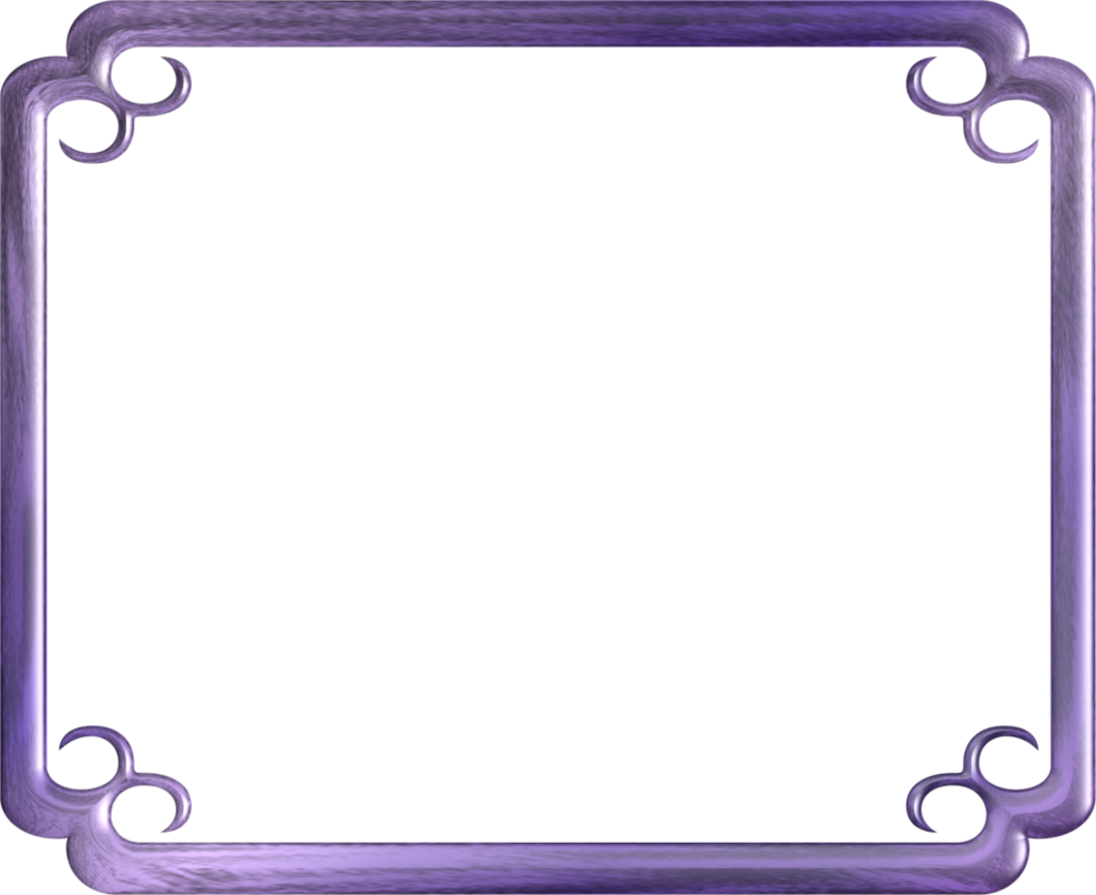 Purple Frame Transparent (black)