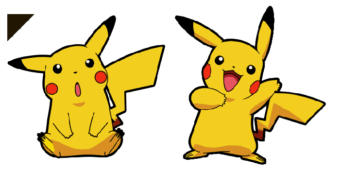 Surprised Pikachu Png Hd (black, gray, green, gold)