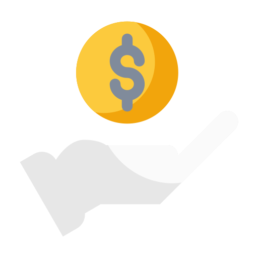 Currency Coin Money Transaction Economy Dollar Business Finance Save Icon Free Png Icon Download (white, black, lavender, orange, gold)