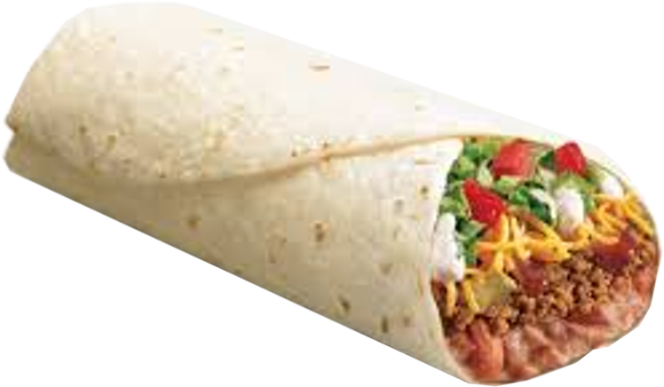 Burrito Breakfast Png Pic (beige, black, gray)