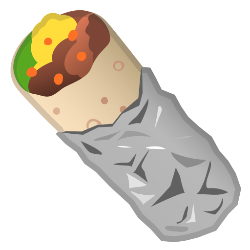 Burrito Png Clipart (gold, black, olive, silver)