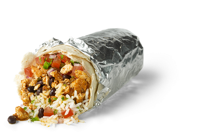 Burrito Transparent Png (white, lavender, black, silver)