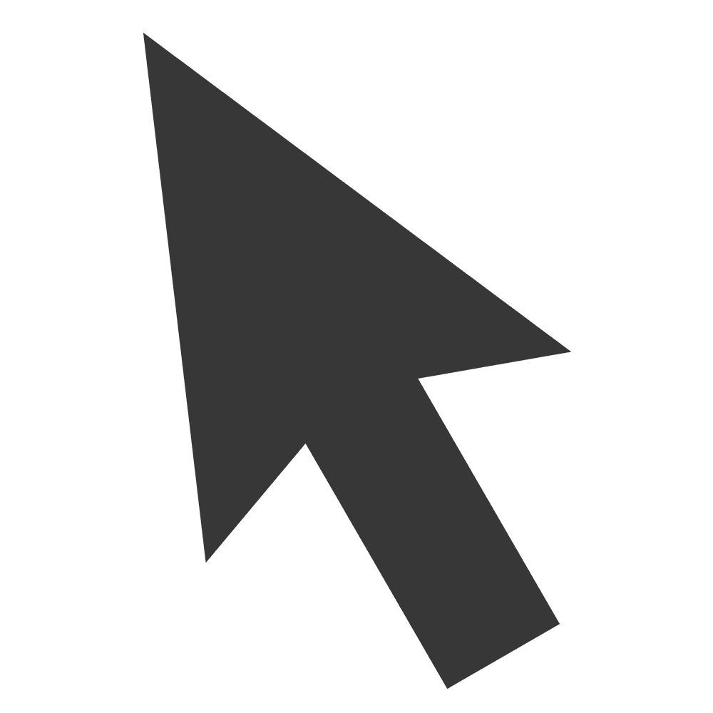 Cursor Arrow Png Pic (indigo, black)