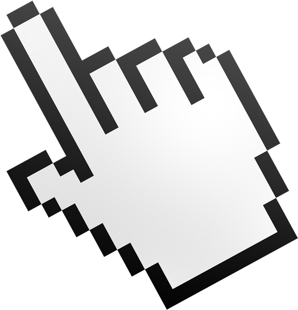 Cursor Png Image (lavender, black, white)