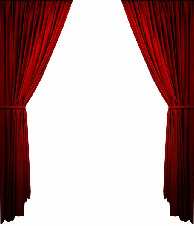 Curtains Png Clipart (black, white, maroon)