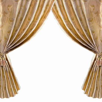 Curtains Png Image (white)