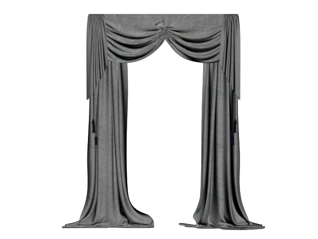 Curtains Png Pic (black, lavender, white, gray)