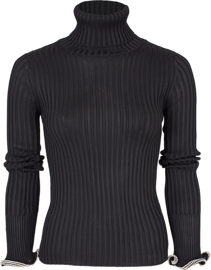 Turtle Neck Shirt Png File (black)