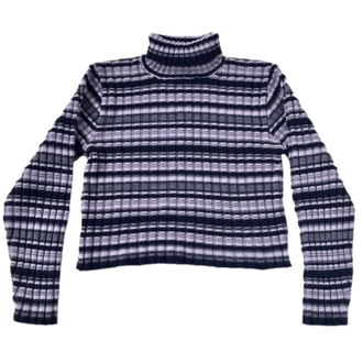 Turtle Neck Shirt Png Isolated File (indigo, black, gray)