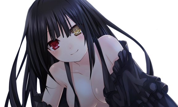 Kurumi Tokisaki Download Png Image (black)