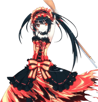 Kurumi Tokisaki Png Photo (black)